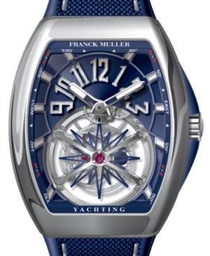 V 45 T GRAVITY CS YACHTING AC.BL BL.BLAC Franck Muller Vanguard Yachting