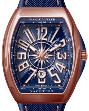 45 V SC DT 5N YACHT BL Franck Muller Vanguard Yachting