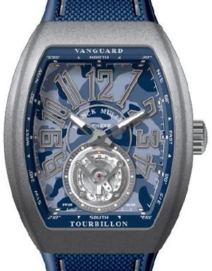 V 45 T CAMOUFLAGE TTMC.TT CAMOUFLAGE GR.GR TT Franck Muller Vanguard Camouflage