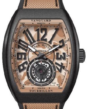 V 45 T CAMOUFLAGE TTMC.BL CAMOUFLAGE BL.GR TT Franck Muller Vanguard Camouflage