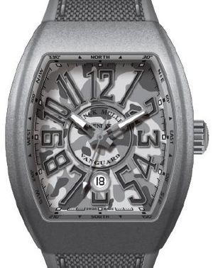 V 45 SC DT CAMOUFLAGE TTMC.TT CAMOUFLAGE GR.GR TT Franck Muller Vanguard Camouflage