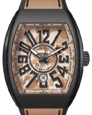 V 45 SC DT CAMOUFLAGE TTNRMC.SB CAMOUFLAGE SB.NR Franck Muller Vanguard Camouflage