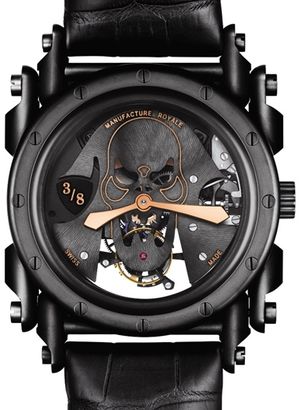Manual winding on steel PVD Case Manufacture Royale Androgyne Collection