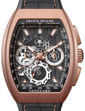 V 45 CC GD SQT 5N BR NR Franck Muller Vanguard