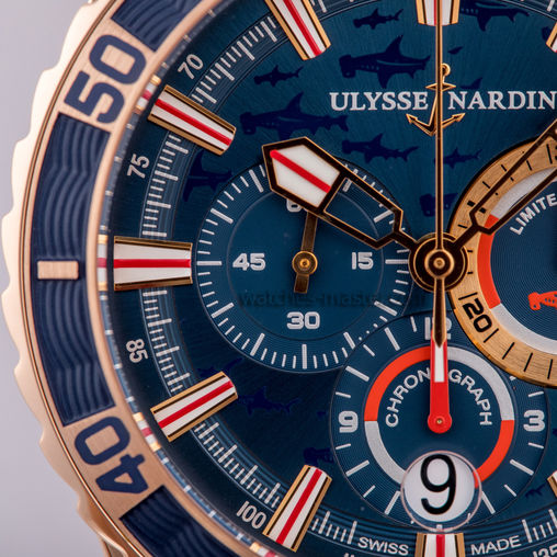 1502-151LE-3/93-HAMMER Ulysse Nardin Diver Chronograph