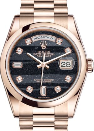118205 Ferrite set with diamonds Rolex Day-Date 36