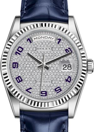 118139 Diamond-paved Rolex Day-Date 36