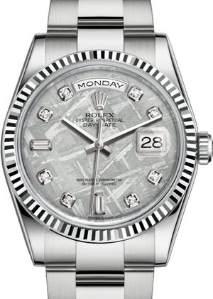 118239 Meteorite set with diamonds Rolex Day-Date 36