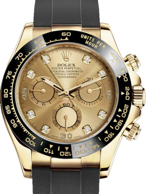 rolex daytona champagne diamond dial