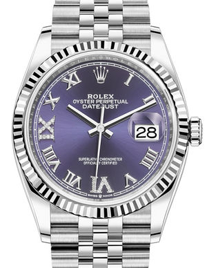 datejust rolex blue dial