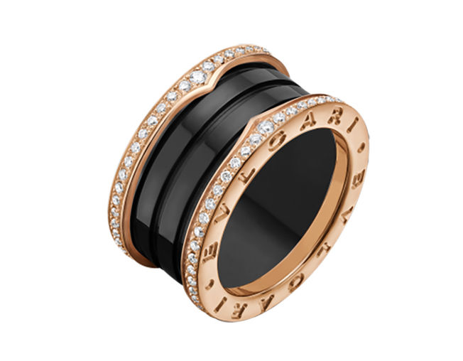 Мужские обручальные кольца с черными камнями