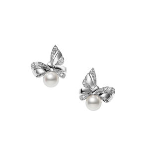 PE-1699PU Mikimoto Jeux de Rubans