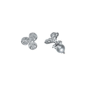 PE-1646PU Mikimoto Fortune Leaves