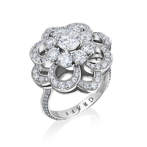 rosette ring diamond GRAFF Rosette