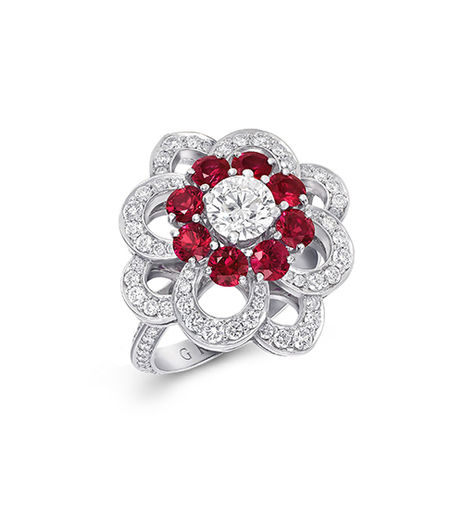 graff rosette ring ruby GRAFF Rosette