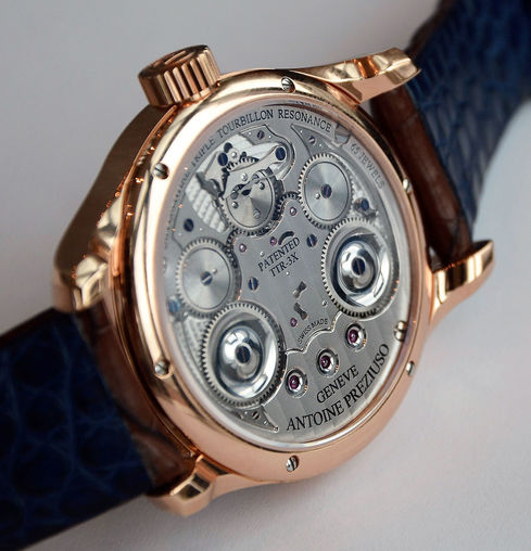 TTR3 Chronometer Pink gold 3 Meteorite Masselottes Antoine Preziuso Master Exclusive Creations