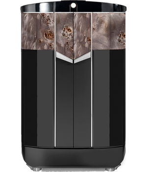 Galaxy High Gloss Black Stardust Burlwood Buben & Zorweg Safes