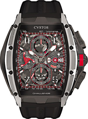 Challenge III Chrono Grey Brancard Black Titan 01 Cvstos Challenge Chrono