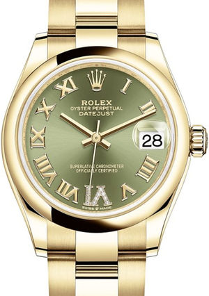 rolex datejust lady 31 yellow gold price