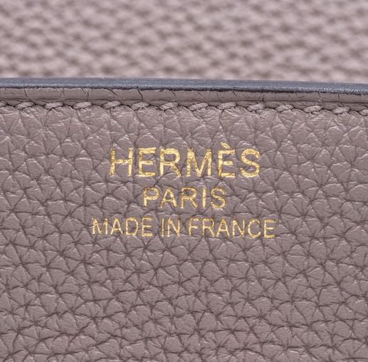 Birkin 35 Gris Asphalte Hermès Bag