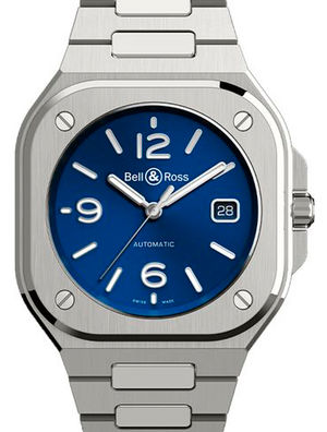 BR05A-BLU-ST/SST Bell & Ross BR 05