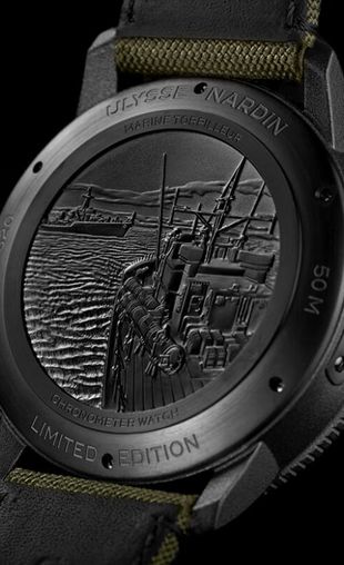 1183-320LE/BLACK Ulysse Nardin Marine Chronometer