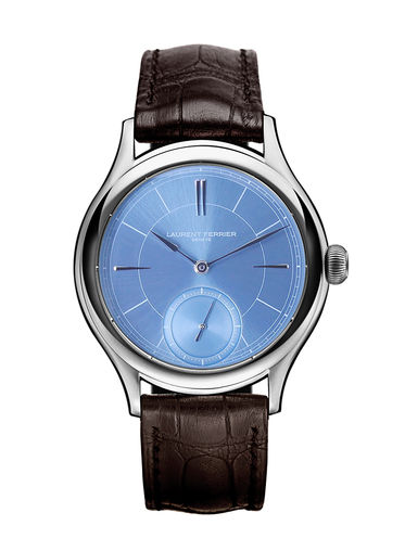 ice blue dial Laurent Ferrier Galet Micro-Rotor