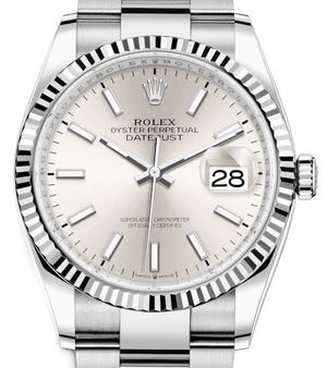 Datejust 36 fluted bezel best sale