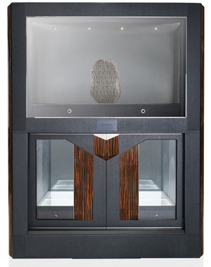 WITH INNER SHOWCASE HIGH-GLOSS MACASSAR Buben & Zorweg Objects of Time