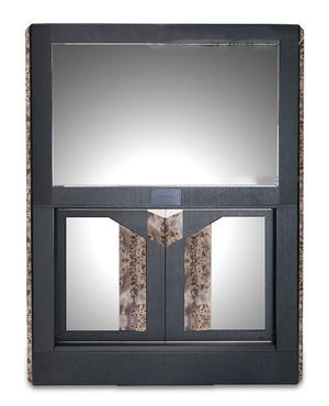 WITH INNER SHOWCASE HIGH-GLOSS EBONY GRIGIO Buben & Zorweg Objects of Time