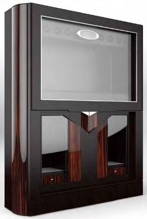 SIGNATURE CLOCK 56 TIME MOVER INNER SHOWCASE Buben & Zorweg Objects of Time
