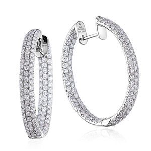 4.18 CT Ralfdiamonds Earrings