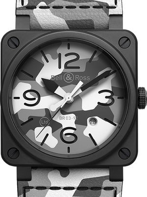 BR0392-CG-CE/SCA Bell & Ross BR 03