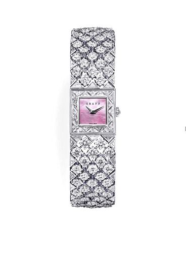 SNOWFALL SLIM GRAFF High jewellery watches