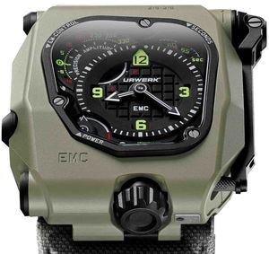 emc time hunter desert sage Urwerk EMC