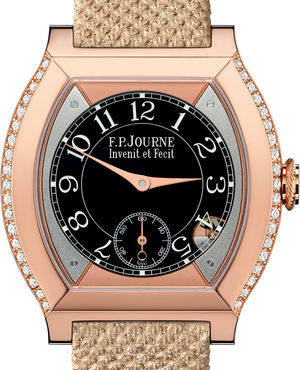40 mm 6n gold 2 rows diamonds F.P.Journe Elegante
