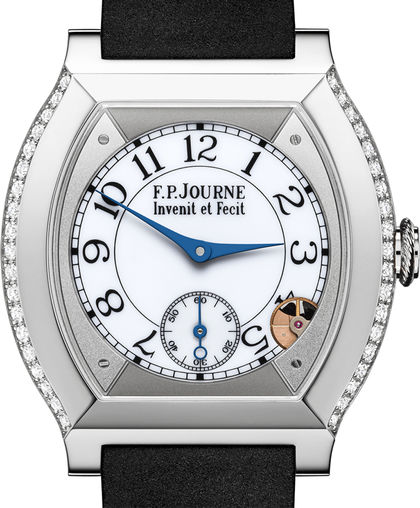 Часы ф 1. F P Journe мужские платиновые часы с бриллиантами.