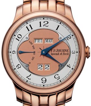Quantieme Perpetuel 18K 6N Gold case and bracelet  F.P.Journe Classique