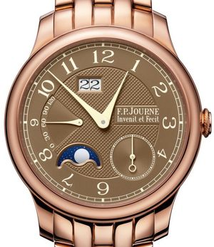 Automatique Lune Havana 42 mm 18K 6N Gold case and F.P.Journe Classique Moon