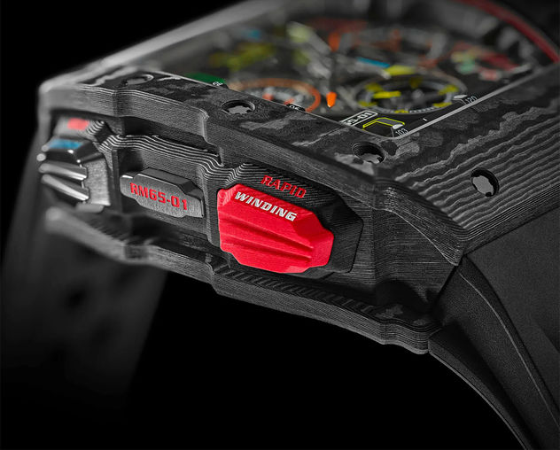 RM 65-01 Carbon TPT Richard Mille Mens collectoin RM 050-068