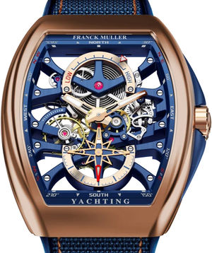 V 45 S6 PR SQT ANCRE FM YACHT (BL) RG Franck Muller Vanguard Yachting