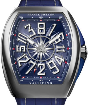 V 45 CH YACHT (BL) Blue Dial Franck Muller Crazy Hours