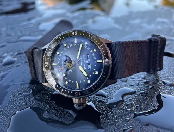 5054 0140 O52A Blancpain Fifty Fathoms