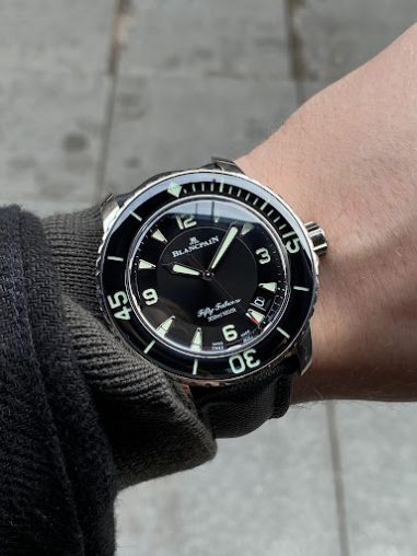 5015 1130 52A Blancpain Fifty Fathoms