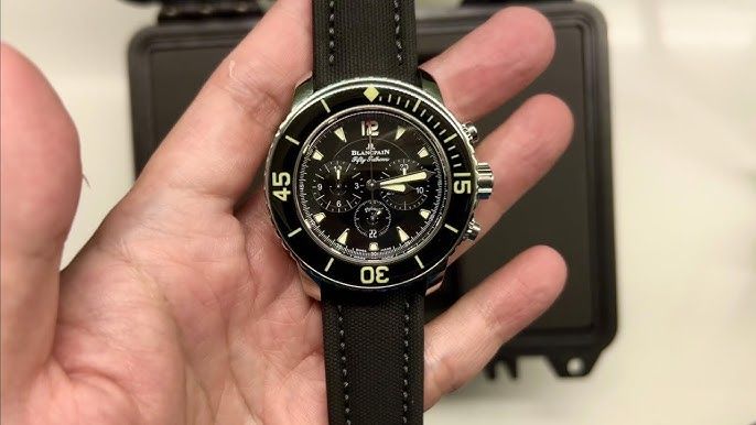 5085F 1130 52A Blancpain Fifty Fathoms