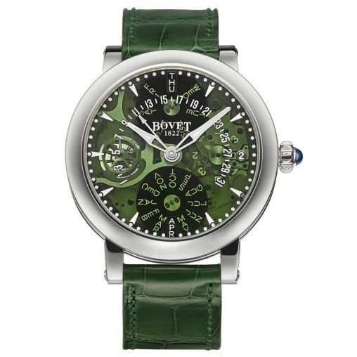 R21 Green Sapphire Dial Titanium Bovet Dimier