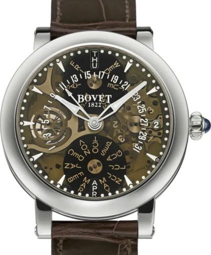 R21 Smoked Sapphire Dial Titanium Bovet Dimier