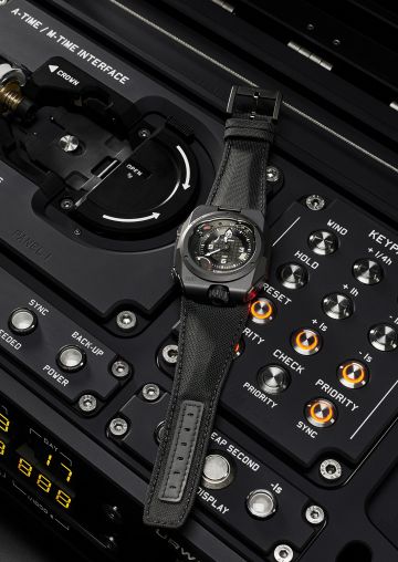 AMC Black special watch Urwerk Chronometry