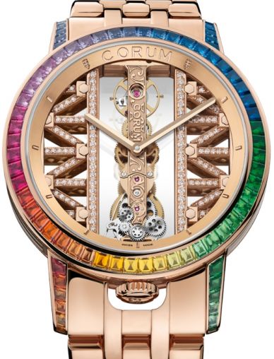 B113/04454 - 113.991.85/V790 GG85R Corum Golden Bridge