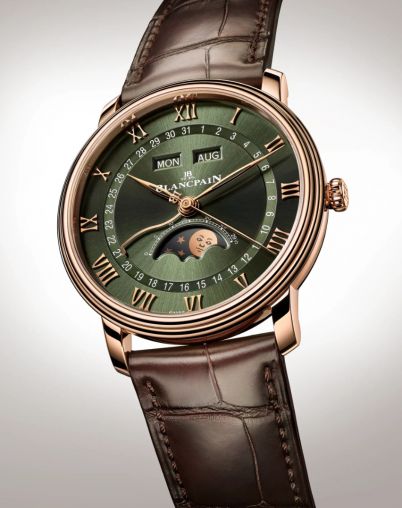 6654A 3653 55B Blancpain Villeret Moon Phase